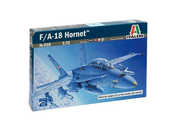 F/A 18 HORNET Italeri 1:72 Byggsats 