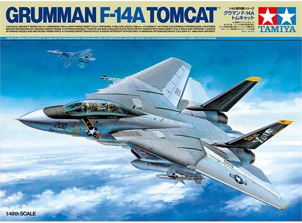 Grumman F-14A Tomcat Tamiya 1:48 Byggesett