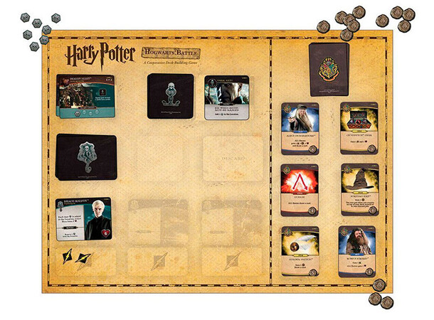 Harry Potter Hogwarts Battle Brädspel Deck-Building Game