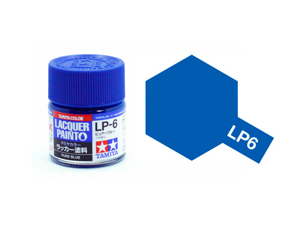 Lackfärg LP-6 Pure Blue Tamiya 82106 - 10ml 