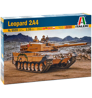 Leopard 2A4 Italeri 1:35 Byggesett