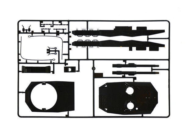 Leopard 2A4 Italeri 1:35 Byggesett 