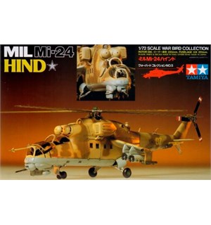 MIL Mi-24 Hind Tamiya 1:72 Byggesett 