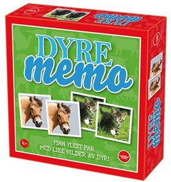 Memo Dyre-Memo Finn flest par med like bilder!