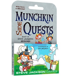 Munchkin Side Quests Expansion Utvidelse til Munchkin 