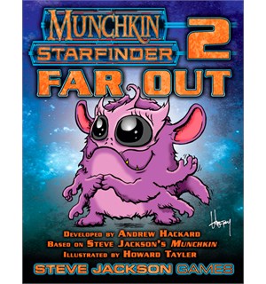Munchkin Starfinder 2 Far Out Expansion Utvidelse til Munchkin Starfinder 