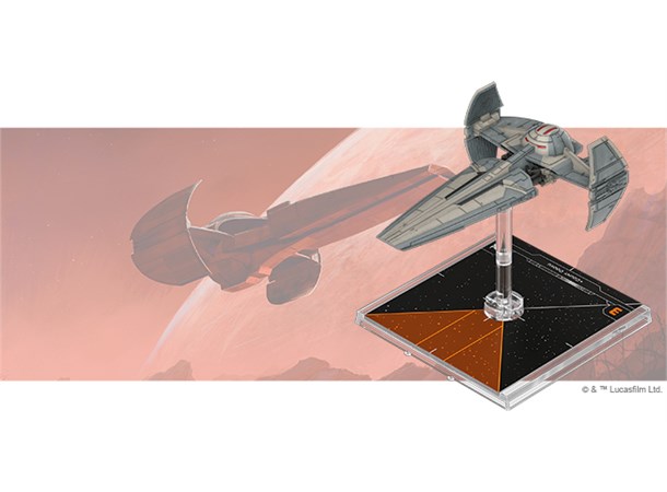 Star Wars X-Wing Sith Infiltrator Exp Utvidelse til Star Wars X-Wing 2nd Ed