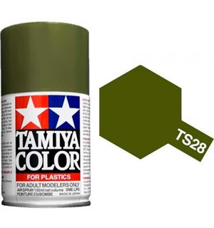 Tamiya Airspray TS-28 Olive Drab 2 Tamiya 85028 - 100ml 