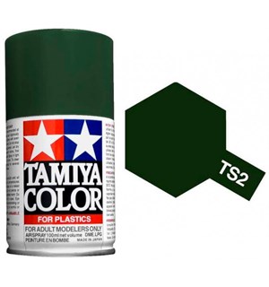 Tamiya Airspray TS-2 Dark Green Tamiya 85002 - 100ml 