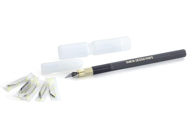 Tamiya Design Knife Precisionsskalpell Knife Cutter Hobbykniv 