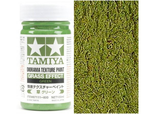 Tamiya Texture Paint - Green 100ml Grass Effect