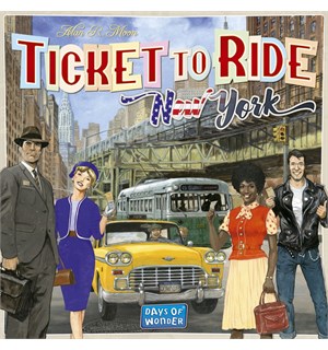 Ticket To Ride New York Brettspill Norsk utgave 