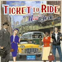 Ticket To Ride New York Brädspel Svensk utgåva