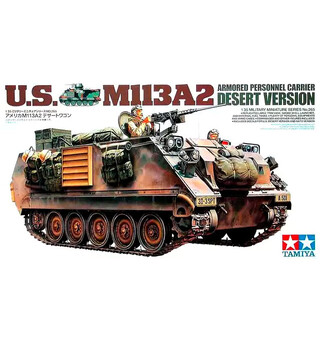 US M113A2 Armored Personnel Carrier Tamiya 1:35 Byggesett