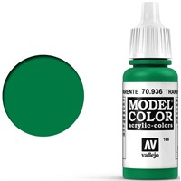Vallejo Akryl Model Color Clear Green Tilsvarer Tamiya X-25 / 81525