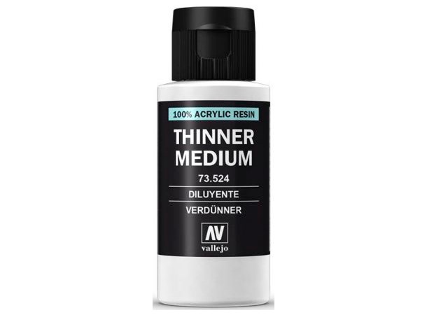 Vallejo Medium Thinner - 60ml