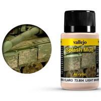 Vallejo Mud Splash Mud Light Brown 40ml 