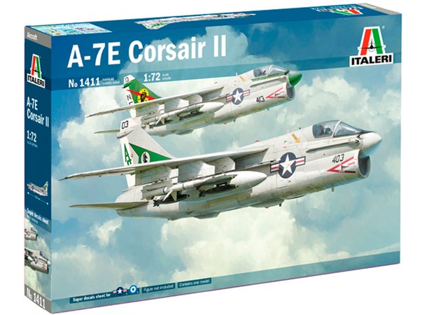A-7E Corsair II 1:72 Italeri 1:72 Byggesett