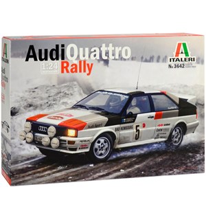 Audi Quattro Rally Italeri 1:24 Byggesett 