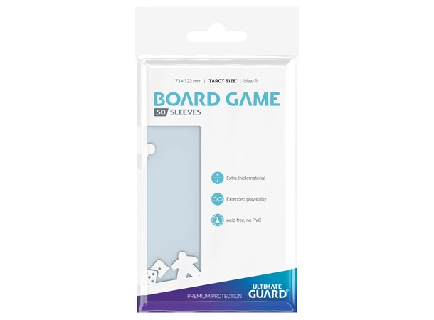 Brädspel Kortskydd 50st 73x122 Ultimate Guard Premium Tarot Sleeves 