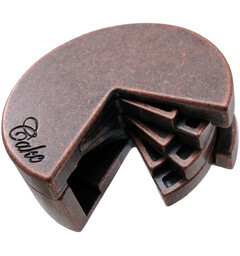 Cast Puzzle 4/6 Cake Hjernetrim Vanskelighetsgrad 4/6