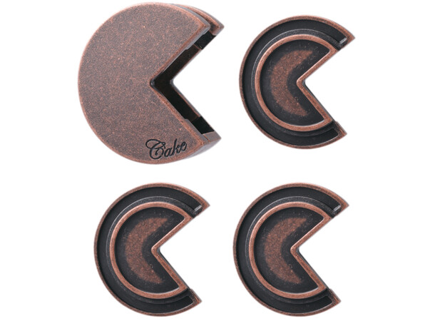 Cast Puzzle 4/6 Cake Hjärngympa i metall Svårighetsgrad 4/6 