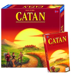 Catan Brettspill Samlepakke Hovedsp.+5-6 Hovedspill + 5-6 spillere ekspansjon 