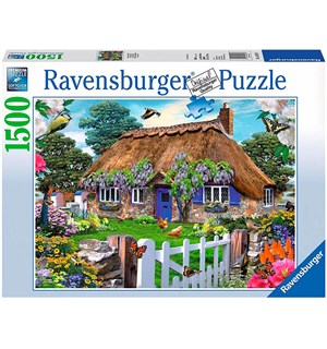Cottage in England 1500 biter Puslespil Ravensburger Puzzle 