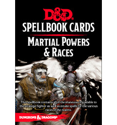 D&D Cards Spellbook Martial Powers Dungeons & Dragons - 61 kort