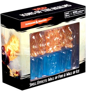 D&D Figur Icons Spell Wall of Fire/Ice Dungeons & Dragons Spell Effects 
