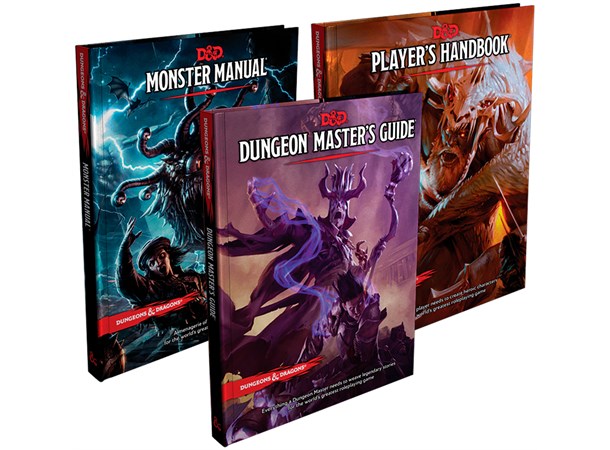 D&D Rules Core Rulebooks Gift Set Dungeons & Dragons