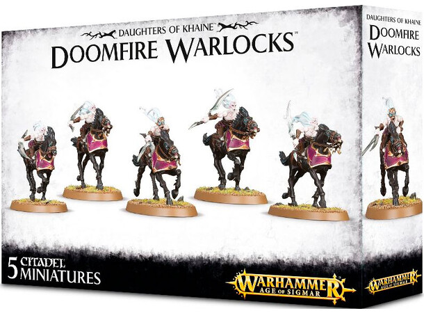 Daughters of Khaine Doomfire Warlocks Warhammer Age of Sigmar