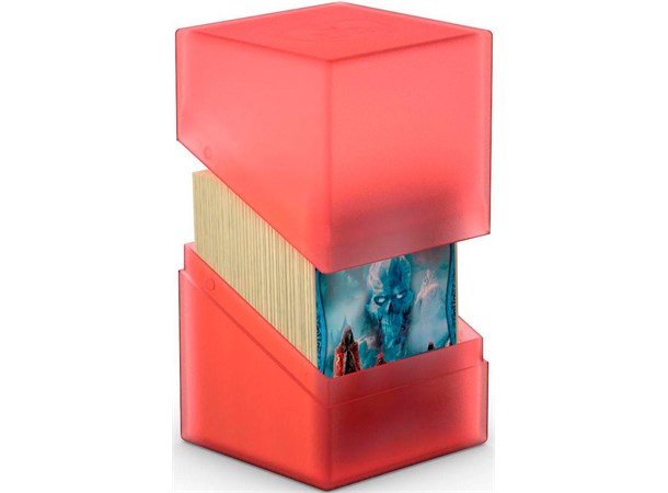 Deck Case Boulder 100+ Ruby Ultimate Guard Deck Box Standard Size