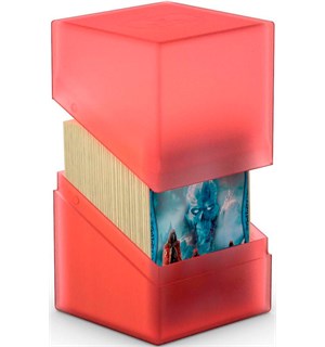 Deck Case Boulder 120 kort Ruby Ultimate Guard Deck Box Standard Size 