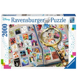 Disney Stamps 2000 biter Puslespill Ravensburger Puzzle 