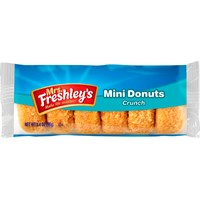 Donuts Mini Crunch Mrs.Freshleys 6 stk 6 donuts i pakken