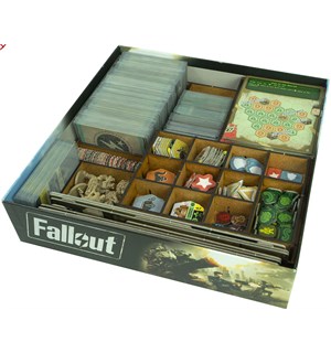 Fallout Board Game Insert Plass til hovedspill + New California 