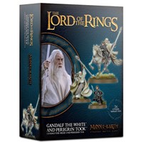 Gandalf the White & Peregrin Took Lord of the Rings Strategy Battle Game
