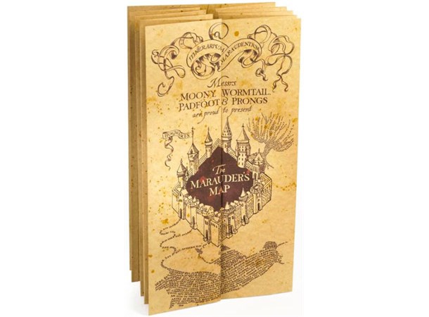 Harry Potter Marauder Map Replica