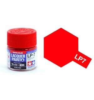 Lakkmaling LP-7 Pure Red Tamiya 82107 - 10ml 