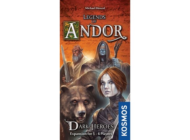 Legends of Andor Dark Heroes Expansion Expansion till Legends of Andor 