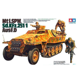 Mtl. SPW Sd.Kfz. 251/1 Ausf.D Tamiya 1:35 Byggesett