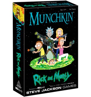 Munchkin Rick & Morty Kortspill 