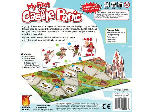 My First Castle Panic Brädspel 