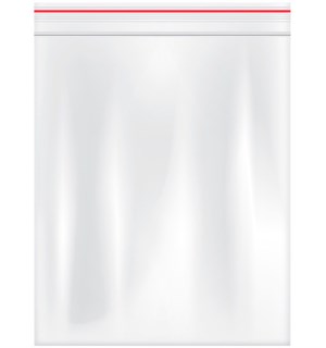 Plastpose m/ lynlås 5,5x6,5cm - 100stk Til oppbevaring av brikker, tokens etc 