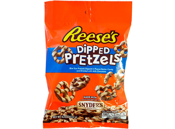 Reeses Dipped Pretzels Peanut Butter 120g