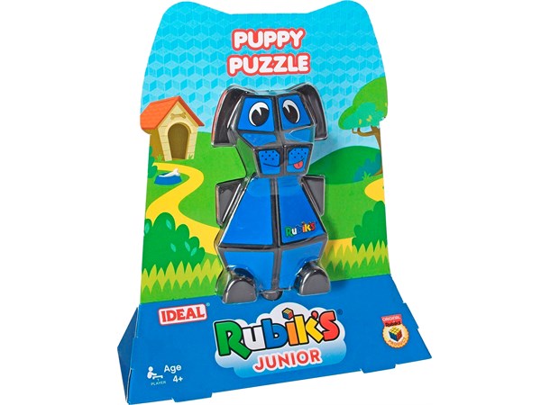 Rubiks Junior Puppy Puzzle Juniorversjon - Fra 4 år