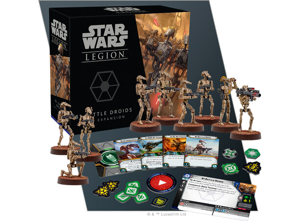 Star Wars Legion B1 Battle Droids Exp Expansion till Star Wars Legion 