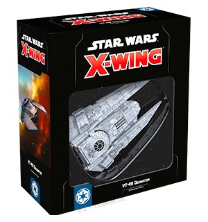 Star Wars X-Wing VT-49 Decimator Exp Utvidelse til Star Wars X-Wing 2nd Ed 