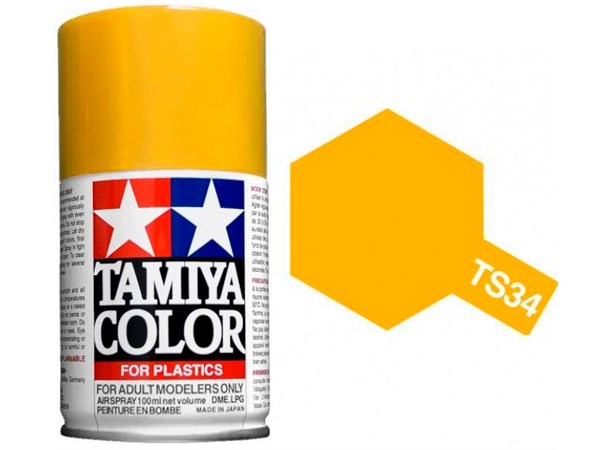 Tamiya Airspray TS-34 Camel Yellow Tamiya 85034 - 100ml